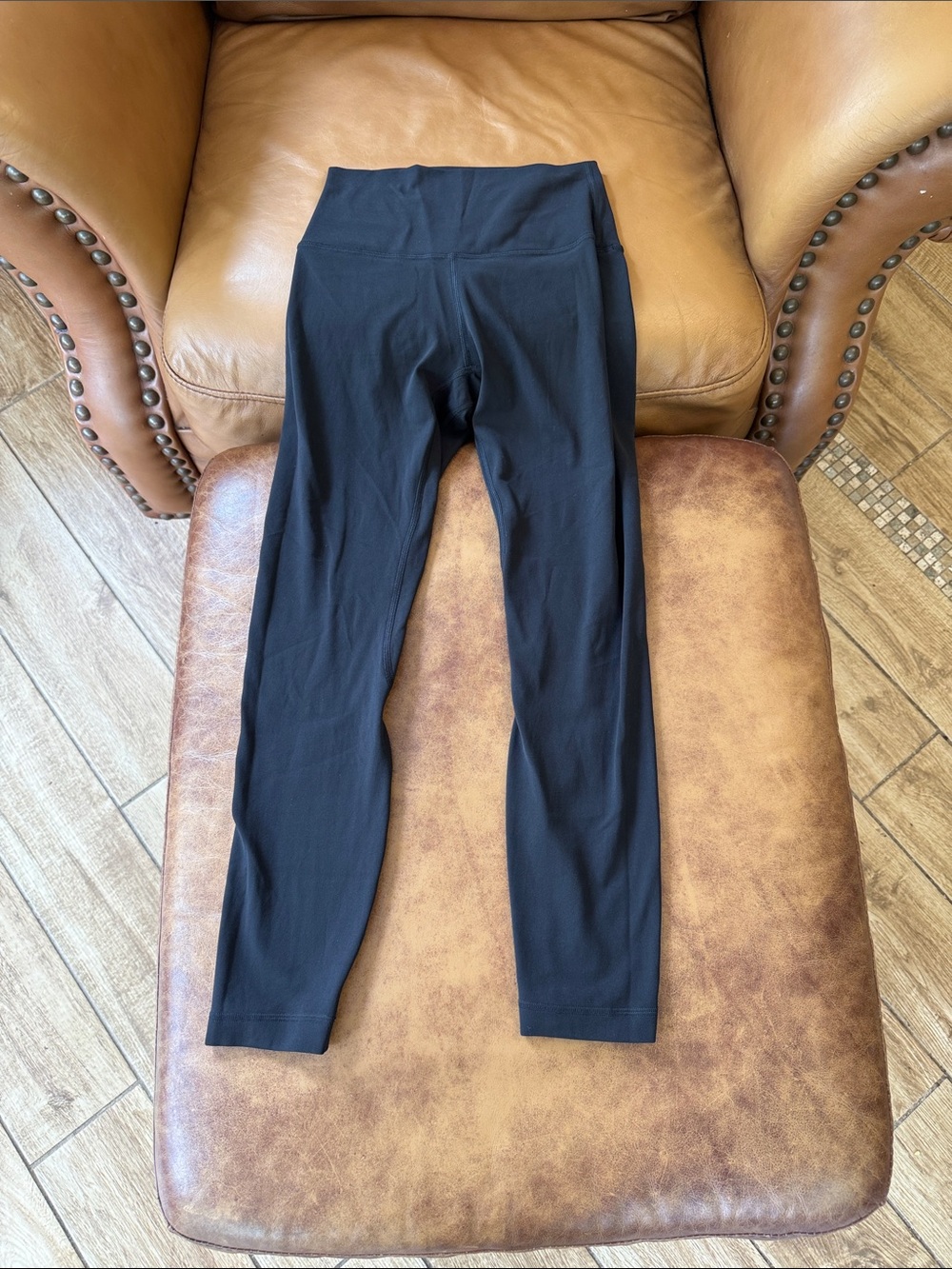 Lululemon Align Pant 25" Tight Sz 4 Black Nulu 7/8 Leggings Buttery Soft 4120
